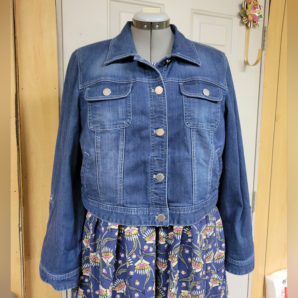 Chico's Lightweight Denim Jacket